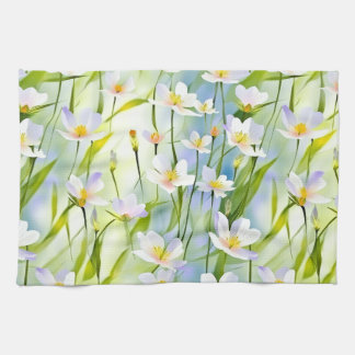 Linge De Cuisine Fleurs Douces de Printemps Floral 