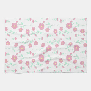 Linge De Cuisine Fleurs en fleurs