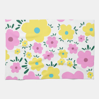 Linge De Cuisine Fleurs heureuses