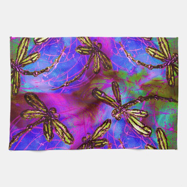 Linge De Cuisine Flit Hippie Dragonfly (Horizontal)