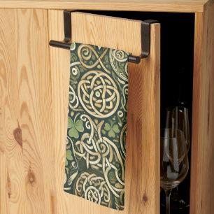 Linge De Cuisine Floraison Celtique