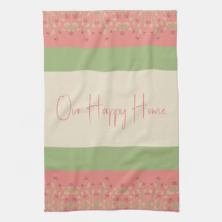 Linge De Cuisine Floral rose rose rose rose