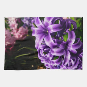 Linge De Cuisine Flore de printemps Blue Hyacinth II