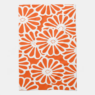 Linge De Cuisine Flore des humeurs asiatiques de Vermillion