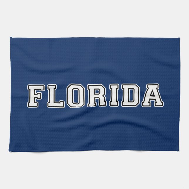 Linge De Cuisine Floride (Horizontal)