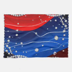Linge De Cuisine Fond de luxe Étincelle de Diamant