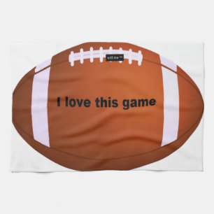 Linge De Cuisine Football Américain : J'Aime Ce Jeu