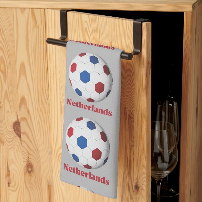 Linge De Cuisine Football Néerlandais (Pliage en tiers)