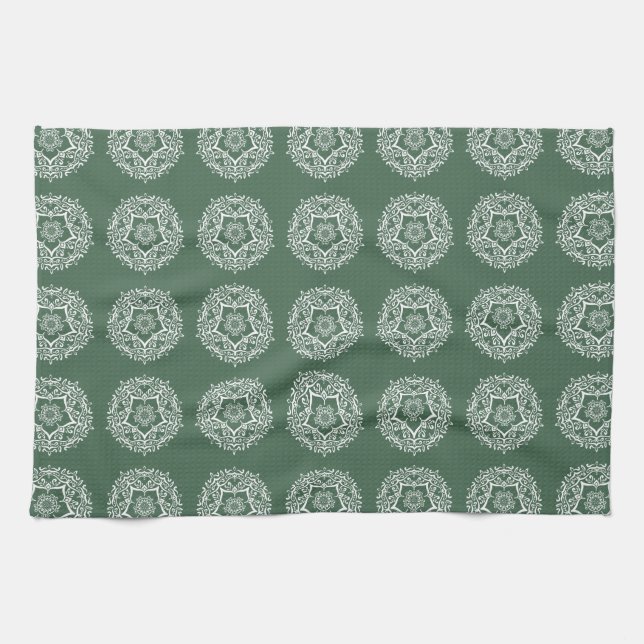 Linge De Cuisine Forest Mandala (Horizontal)