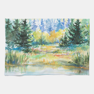 Linge De Cuisine Forêt