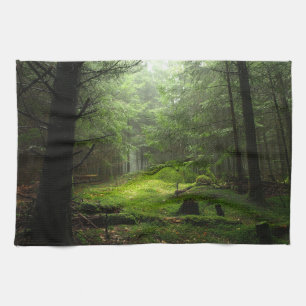 Linge De Cuisine Forêt   Auvergne France