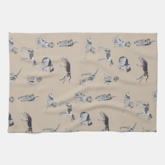 Linge De Cuisine Foxhounds