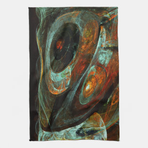 Linge De Cuisine Fractionner l'art Abstrait