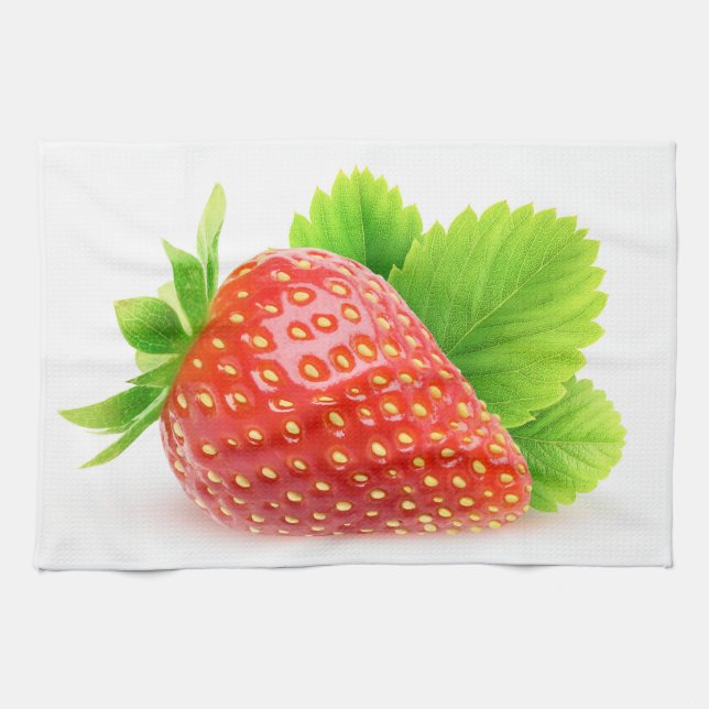 Linge De Cuisine Fraise (Horizontal)