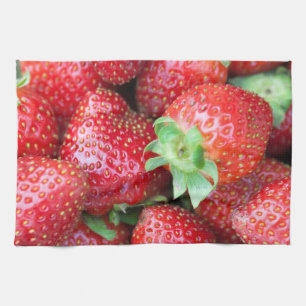 Linge De Cuisine Fraise sucrée