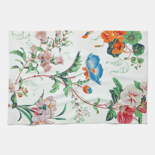 Linge De Cuisine France 1830 Fleurs Botanique Fleurs sauvages