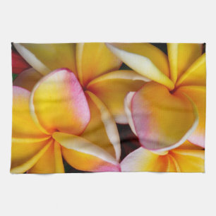 Linge De Cuisine Frangipani hawaïen