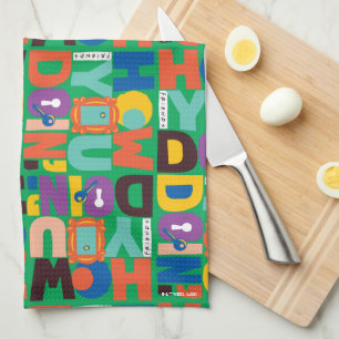 Linge De Cuisine FRIENDS™   Comment vas-tu Design Vibrant