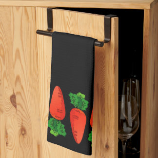 Linge De Cuisine Frontière de carotte 