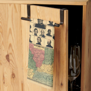 Linge De Cuisine Frontière de guerre civile Portraits militaires 1