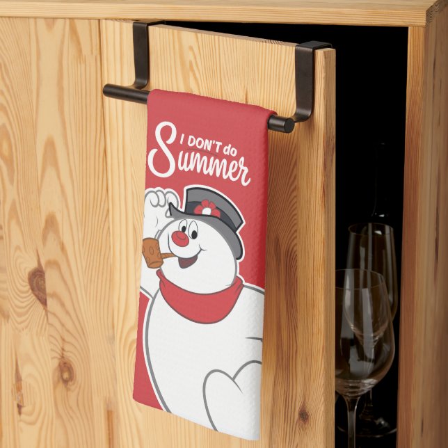 Linge De Cuisine Frosty the Snowman™ | Je ne fais pas l'été (Pliage en tiers)