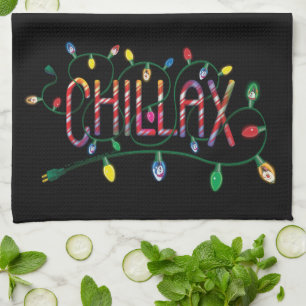 Linge De Cuisine Frosty the Snowman™   Lumières de vacances "Chi