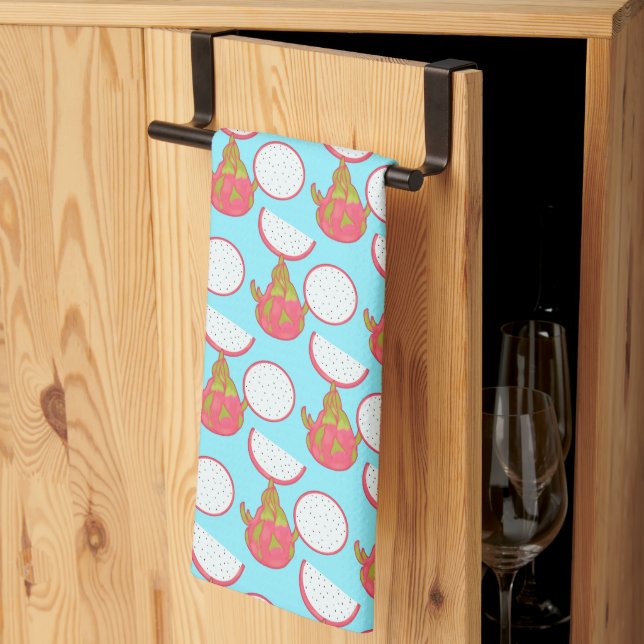Linge De Cuisine Fruit dragon (Pliage en tiers)