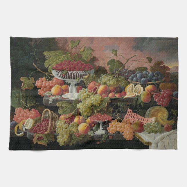 Linge De Cuisine Fruits (Horizontal)