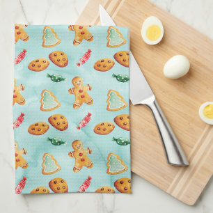 Linge De Cuisine Fun Christmas Baking Cookies Gingerbread homme