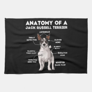 Linge De Cuisine Funny Jack Russell Terrier