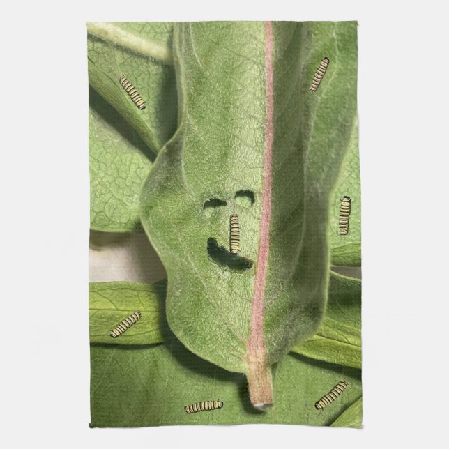 Linge De Cuisine Funny Monarch Butterfly Caterpillar (Vertical)