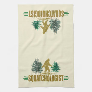 Linge De Cuisine Funny Sasquatch, Bigfoot