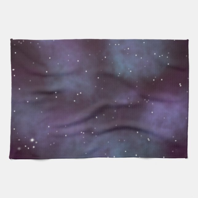 Linge De Cuisine Galaxie mystique de Violet Dusty (Horizontal)