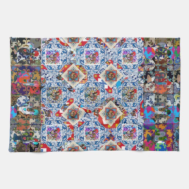 Linge De Cuisine Galo de Barcelos, Portugal (Horizontal)