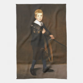 Linge De Cuisine Garçon tenant une épée (par Edouard Manet)