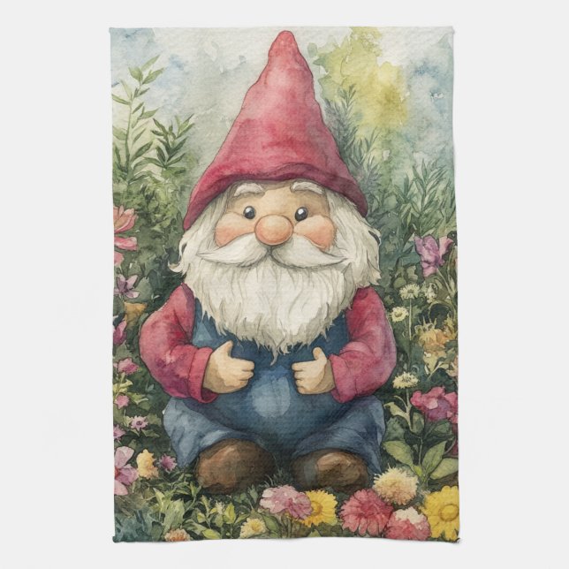 Linge De Cuisine Garden Gnome (Vertical)