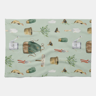 Linge De Cuisine Garden inspired, plants, bees, nature outdoor