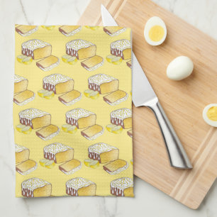 Linge De Cuisine Gâteau citron Pound Pâte de gâteau Cuisine britann