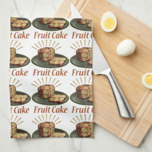 Linge De Cuisine Gâteau de fruit de gâteau de fruits secs