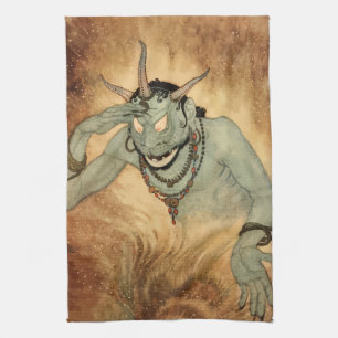 Linge De Cuisine Génie des Mille Nuits d'Edmund Dulac