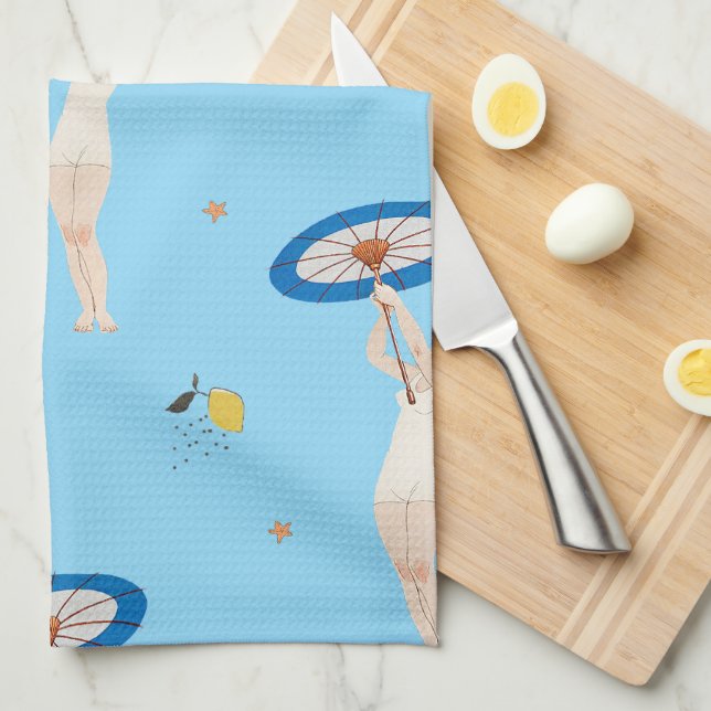 Linge De Cuisine Georges Barbier Au Lido 1924 Illustration de mode (Quart Plié)