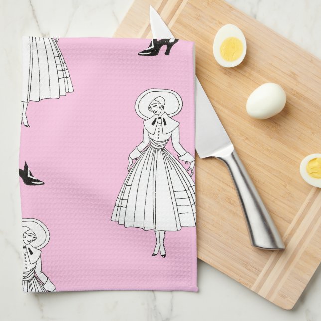 Linge De Cuisine Georges Barbier Illustration de mode des années 19 (Quart Plié)