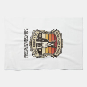 Linge De Cuisine Gérer chaque situation Boston Terrier Chien Couche