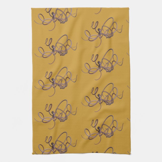 Linge De Cuisine Giant Kraken (Vertical)
