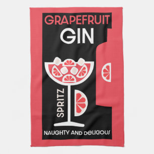 Linge De Cuisine Gin rose 