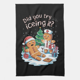 Linge De Cuisine Gingerbread Homme Cookie laide Sweat Oh Snap Xmas