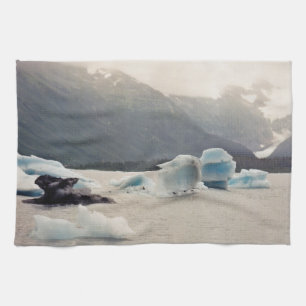 Linge De Cuisine Glace bleue