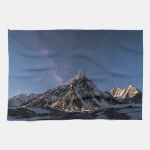 Linge De Cuisine Glace et neige Voie Lactée Glacier Baltoro, Paki