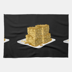 Linge De Cuisine Glitch Food avoine gâteau