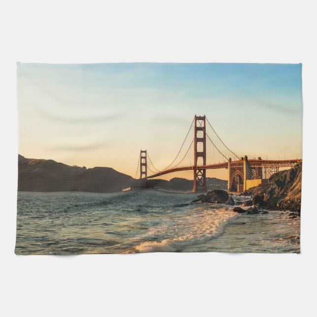 Linge De Cuisine Golden gate bridge, San Francisco (Horizontal)